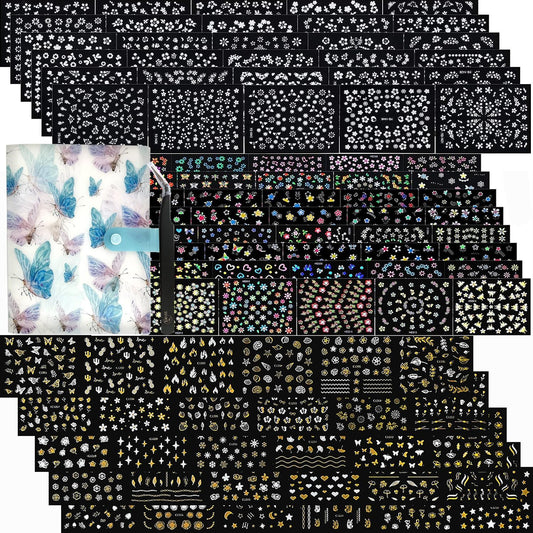 Zoance front packaging showing full sticker set and storage book benefits