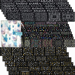 Zoance front packaging showing full sticker set and storage book benefits