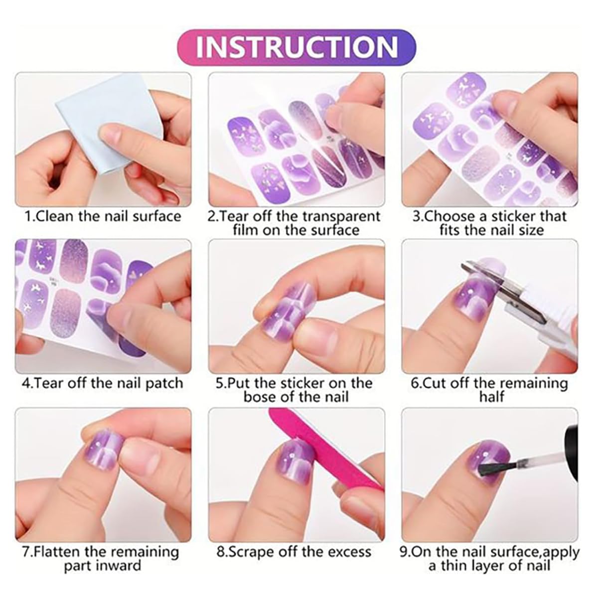 ZOAZJINAZ lifestyle wearing hands demonstrating wearable floral manicure benefit