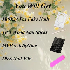 ZOAZJINAZ side profile of full-cover almond nail showing seamless fit and glossy shine