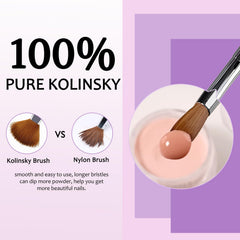 ZoCCee full-length brush profile illustrating ergonomic weighted handle benefit