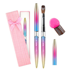 ZoCCee brush with box front view showing professional presentation and protection