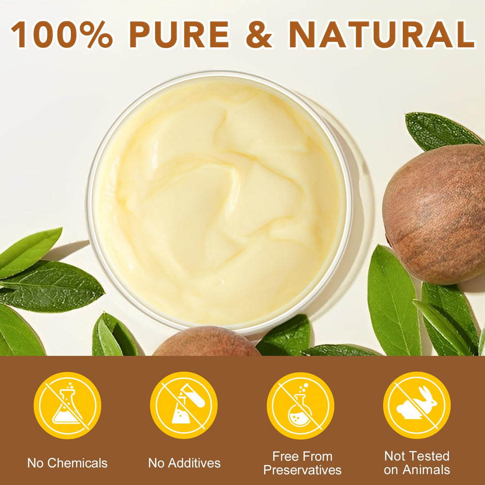 ZODENIS open jar with melting butter showing quick skin absorption benefit