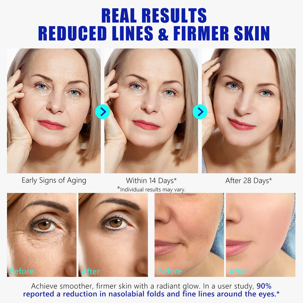 ZODENIS clear serum drops on fingertip displaying lightweight, fast-absorbing texture