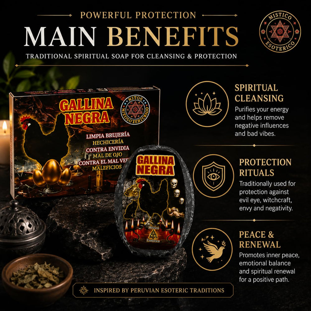 Zoeartcrafts Gallina Negra soap in ritual bath scene supporting cleansing practice benefit
