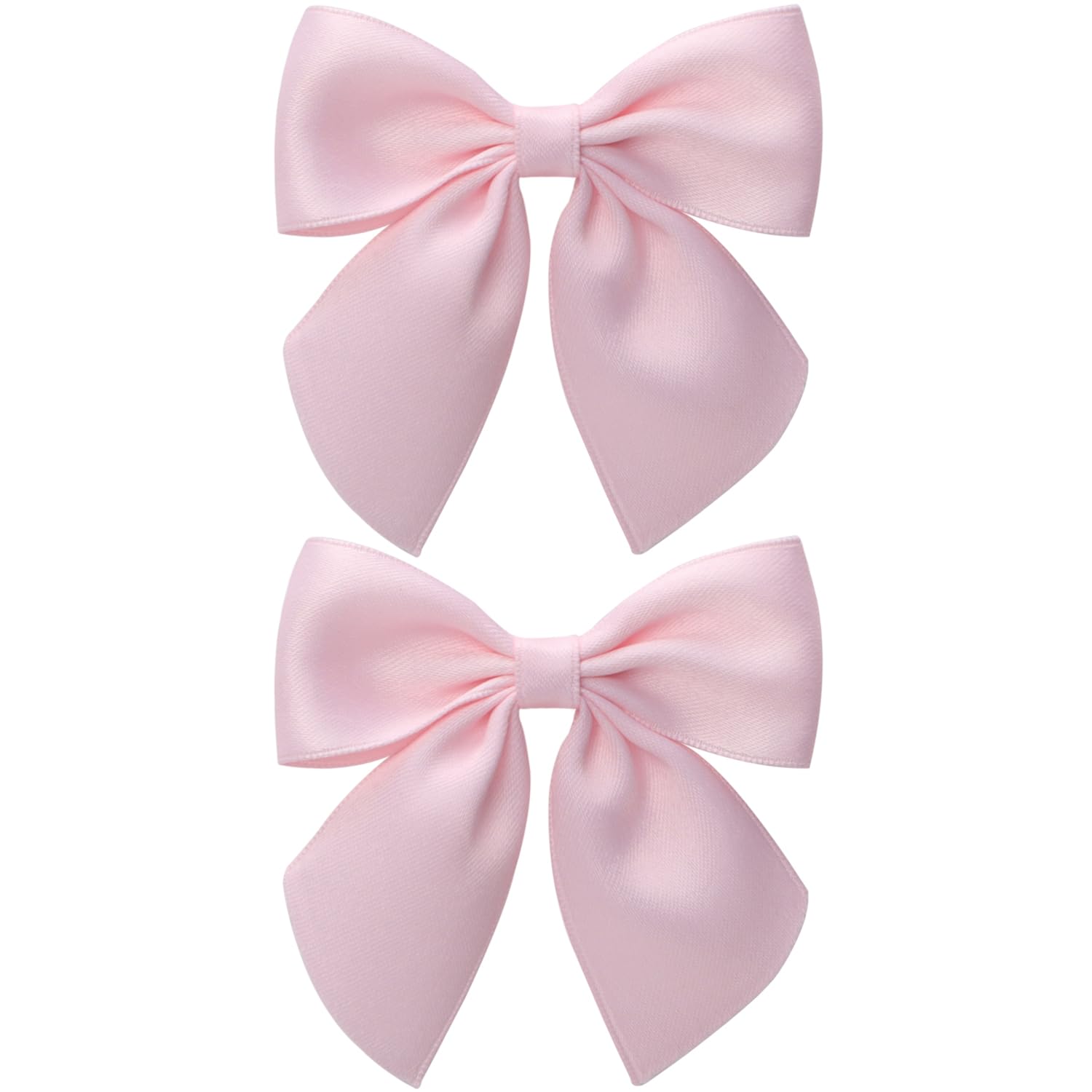 zolyco light pink front view showing neat double-bow and polished finish