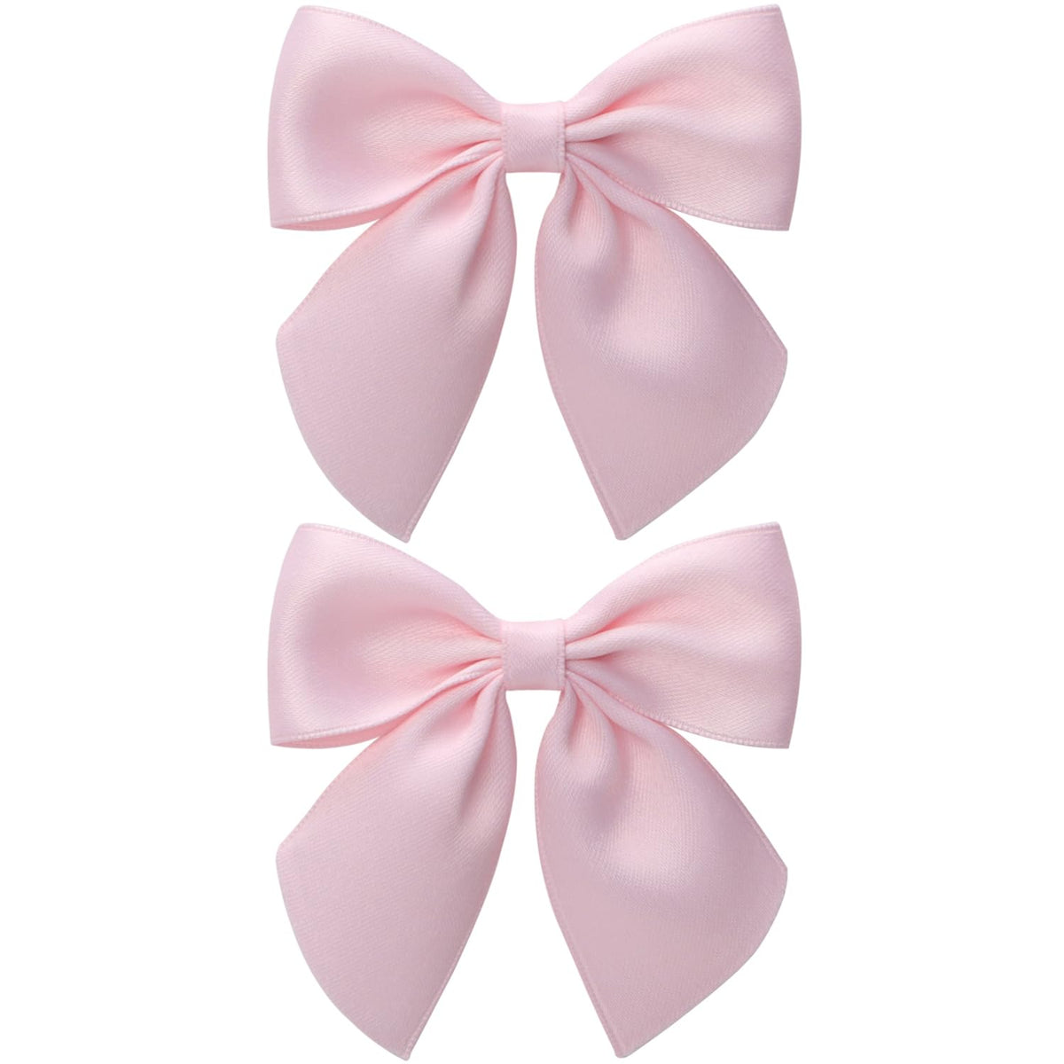 zolyco light pink front view showing neat double-bow and polished finish