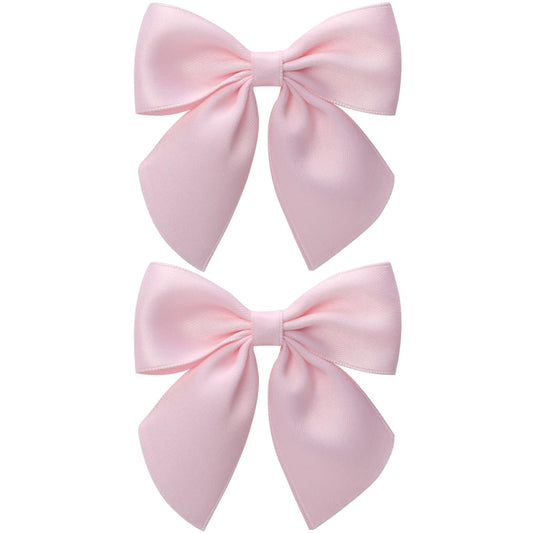 zolyco light pink front view showing neat double-bow and polished finish