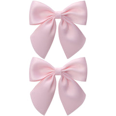 zolyco light pink front view showing neat double-bow and polished finish