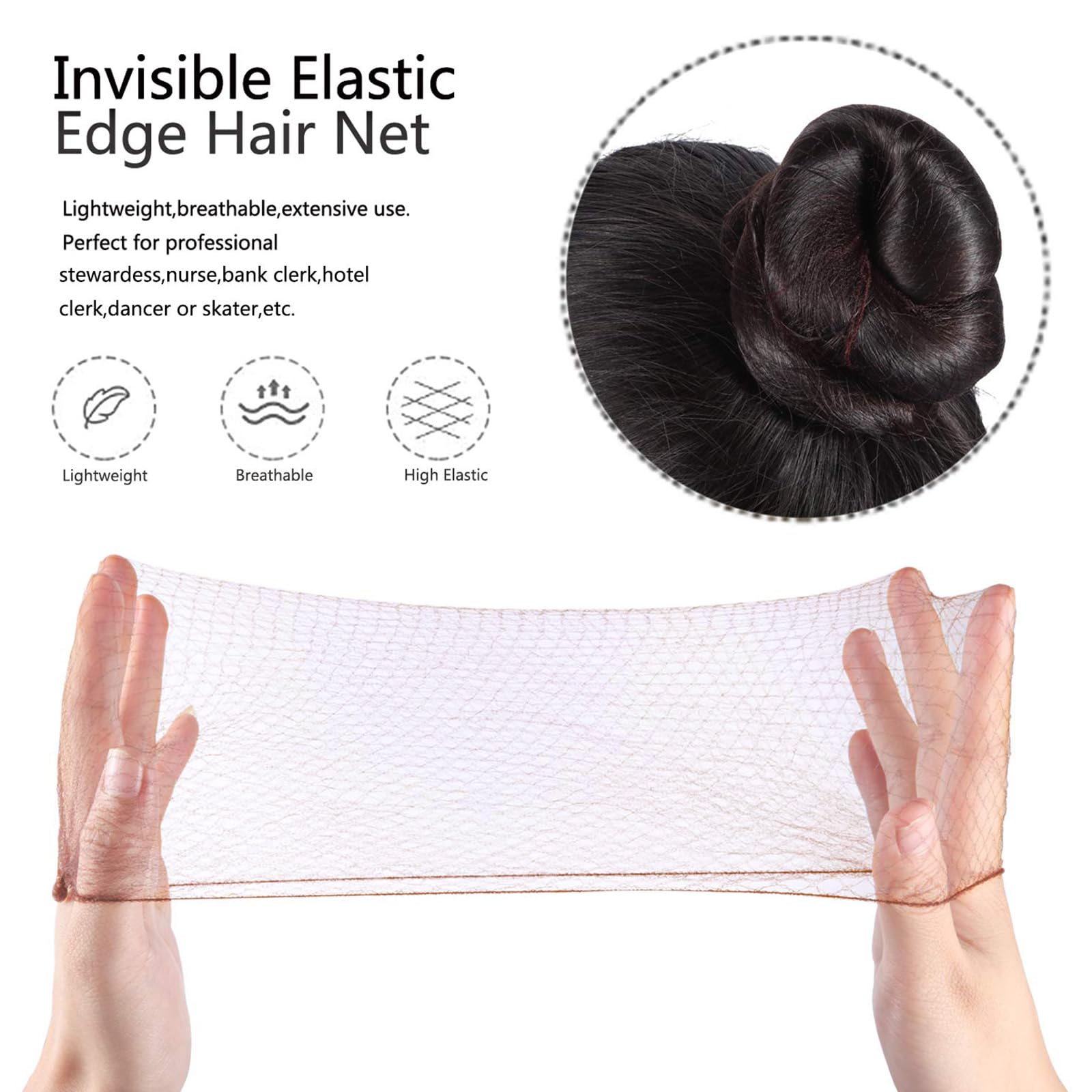 Zonon close-up mesh detail showing breathable hand-tied nylon for durability