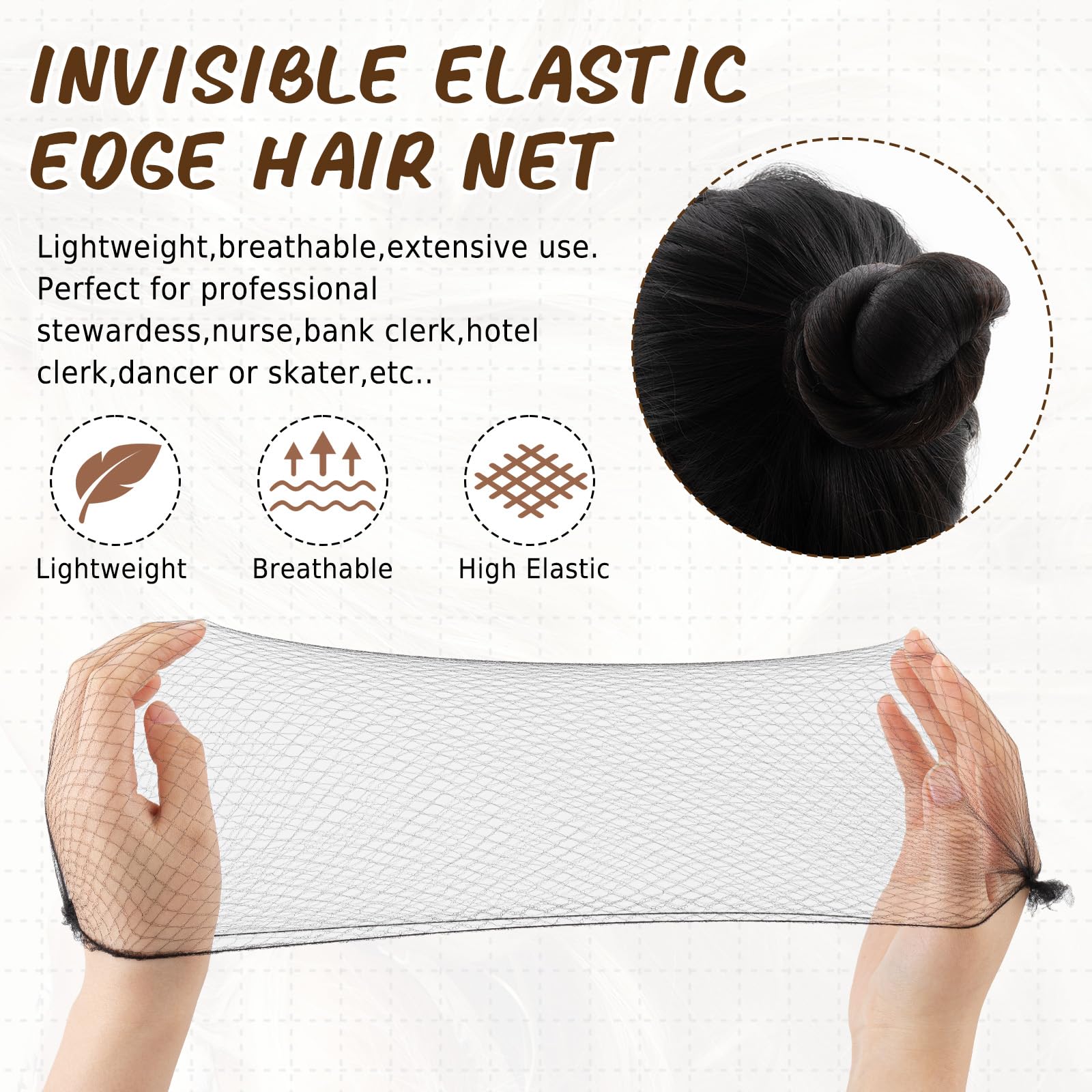 Zonon U-shaped pins grouped, offering discreet strong grip for buns