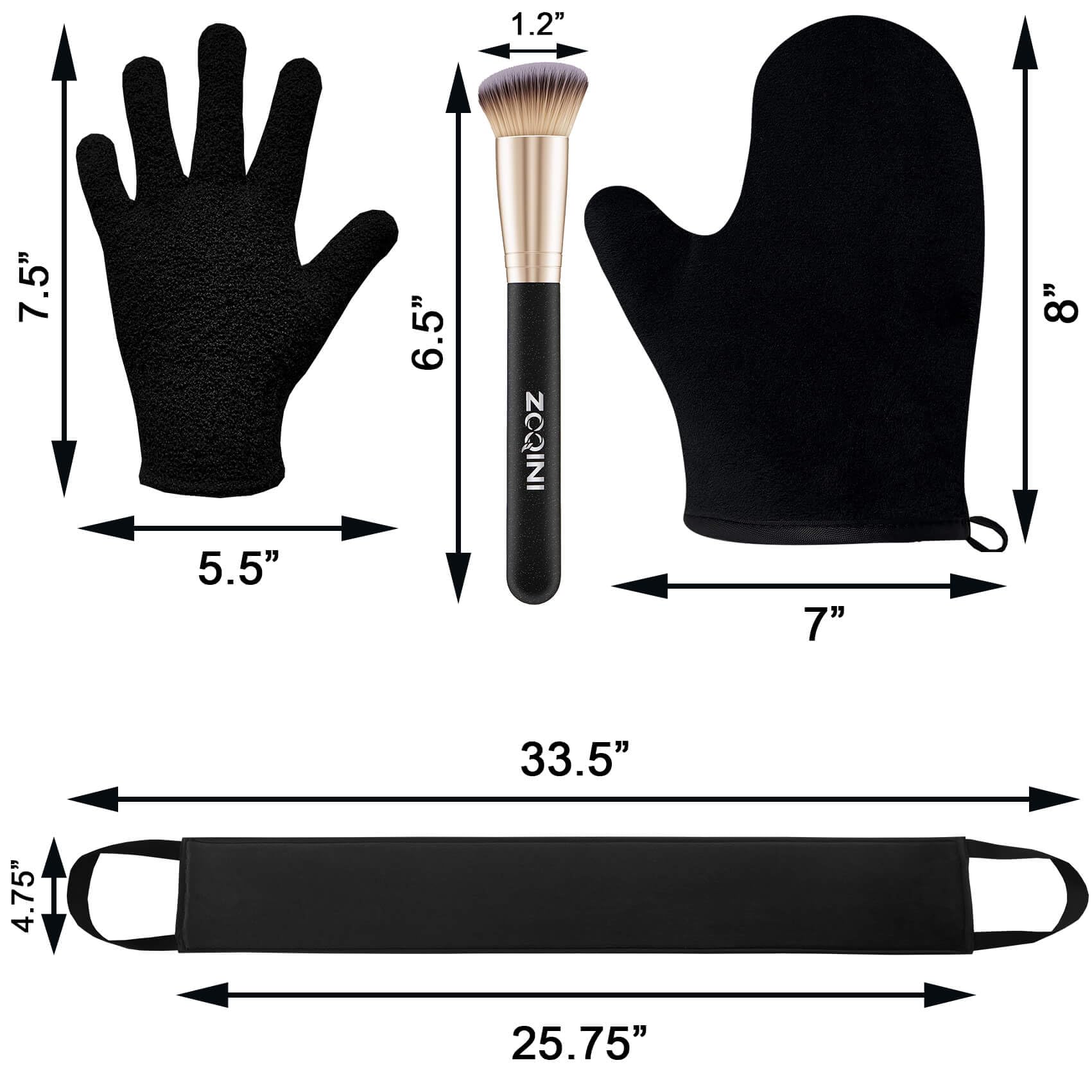 ZOQINI mitt held in hand to show scale and comfortable fit