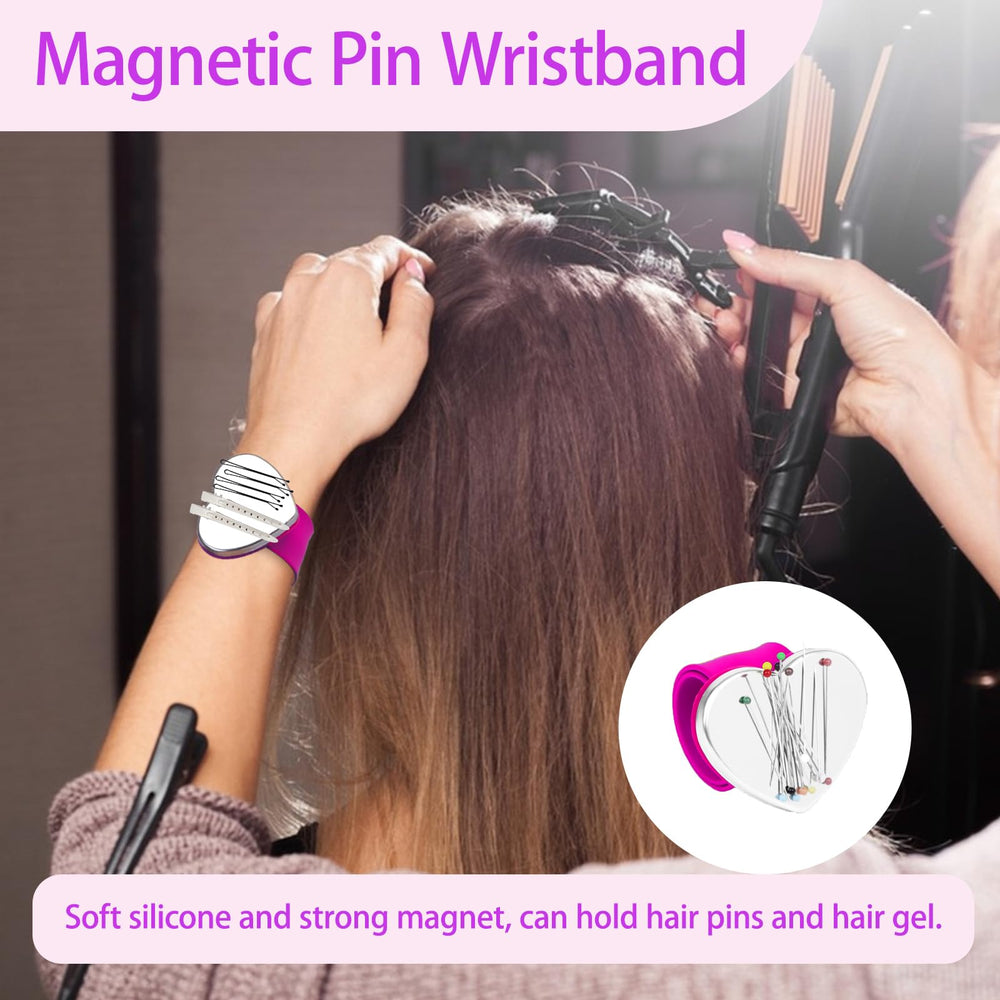 Zorliton clips holding hair section securely to speed styling