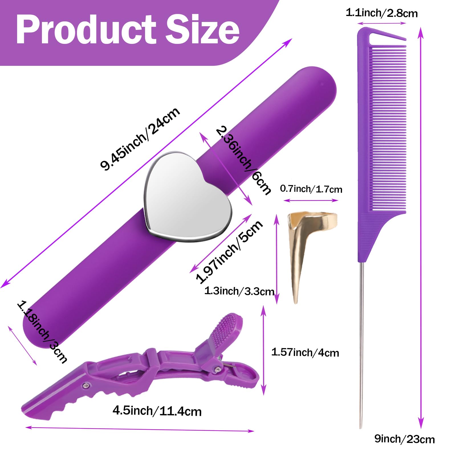 Zorliton metal selection rings close-up, durable rings for precise sectioning