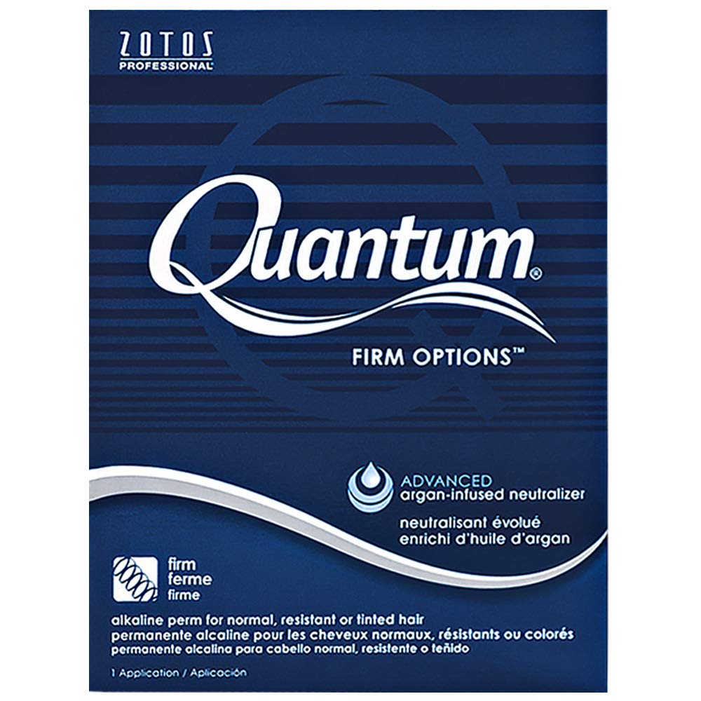 Zotos product front packaging showing label and firm curl benefit