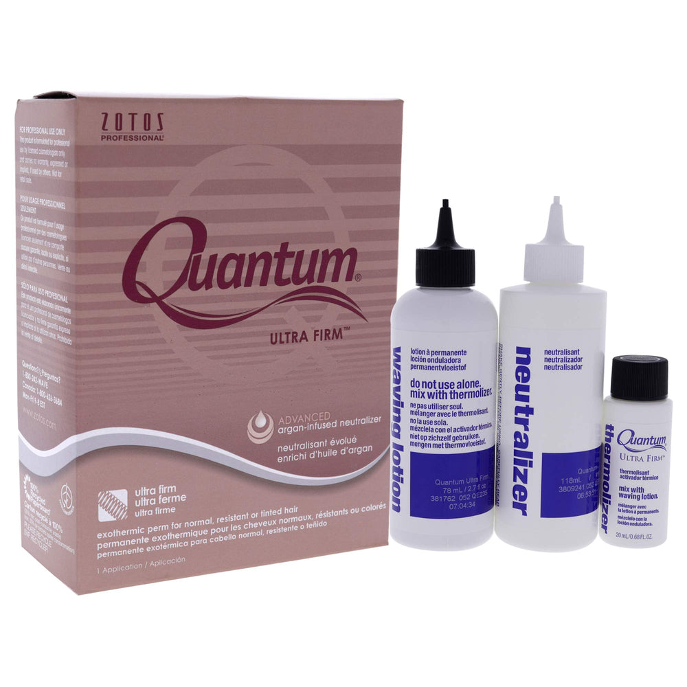 Zotos product application in salon illustrating controlled, predictable curl formation