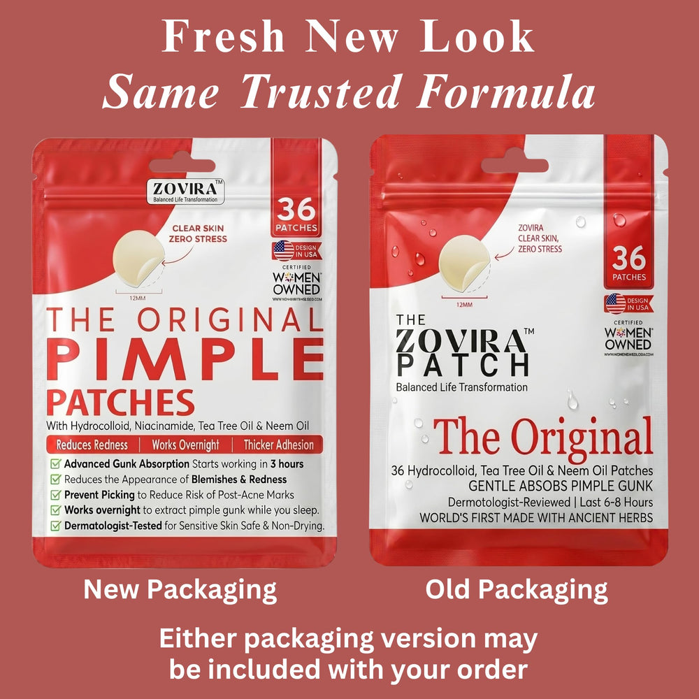ZOVIRA patch applied on skin overnight demonstrating secure wear and reduced picking