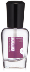 ZOYA Armor front bottle view showing glossy top coat protecting polish