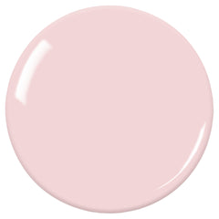 ZOYA Bela swatch on fingernails showing sheer milky pink for a natural look