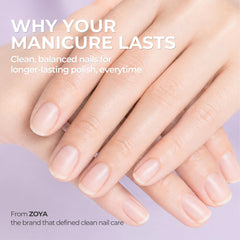 ZOYA on vanity in lifestyle scene illustrating easy at-home use benefit