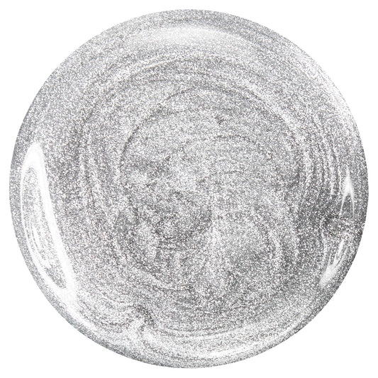 ZOYA Trixie swatch on nails demonstrating foil shine and long-wear finish benefit