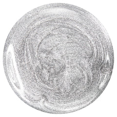 ZOYA Trixie swatch on nails demonstrating foil shine and long-wear finish benefit