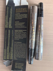 ZSSEMEI lifestyle shot with makeup bag to show daily-ready brows