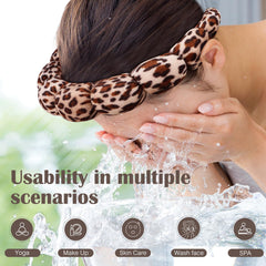 Ztomine black headband close-up terry cloth showing soft plush comfort