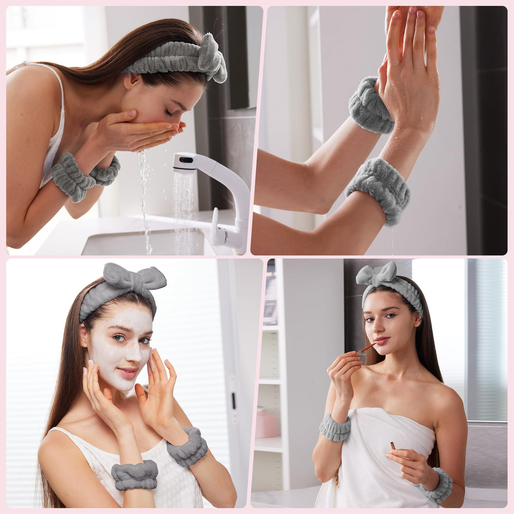 Ztomine bow headband side profile offering stylish hair protection