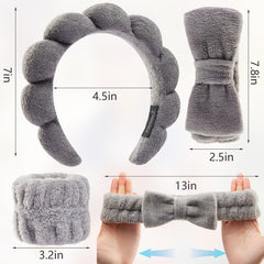 Ztomine bubble headband close-up texture for gentle-secure fit