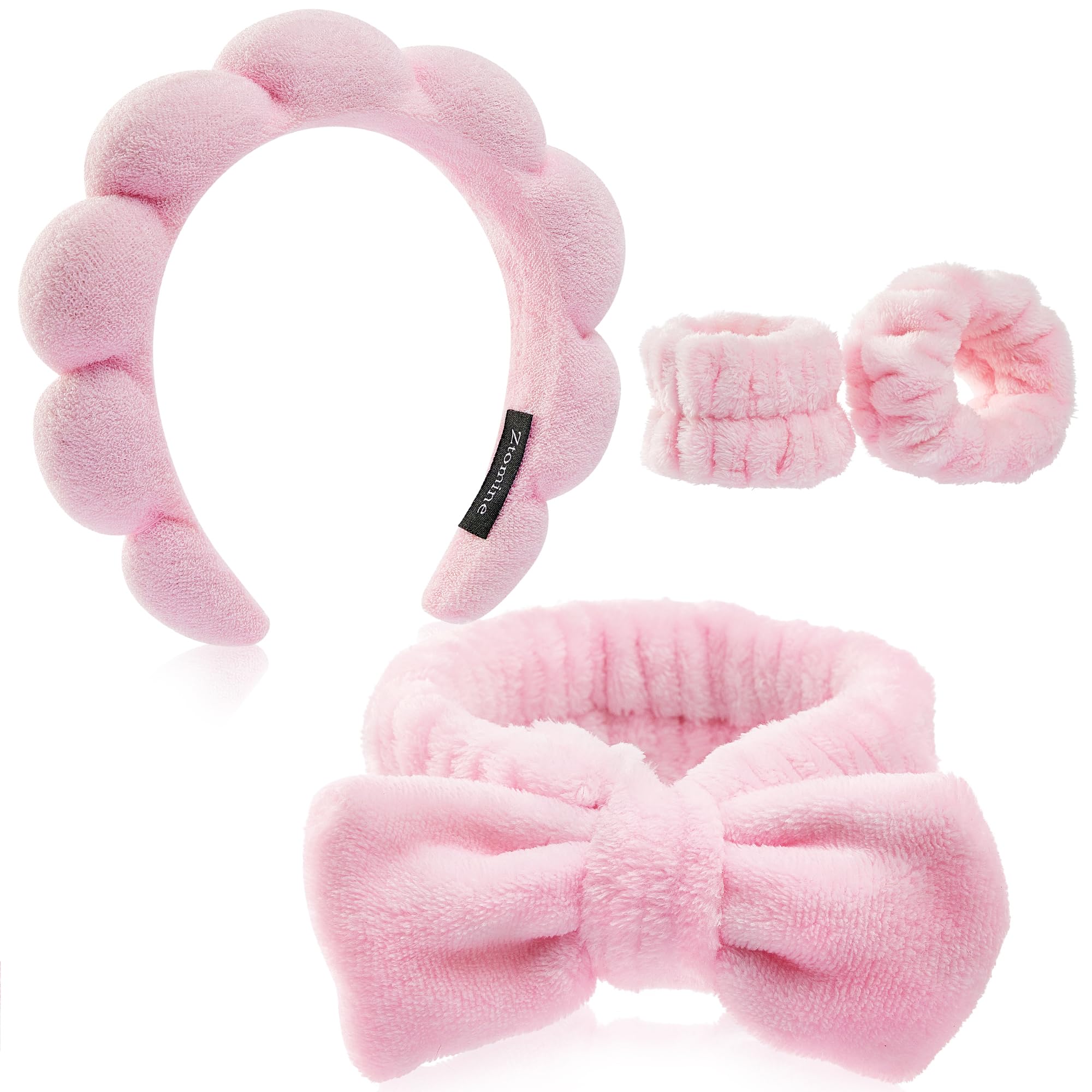 Ztomine front packaging spa set protecting hair and clothes