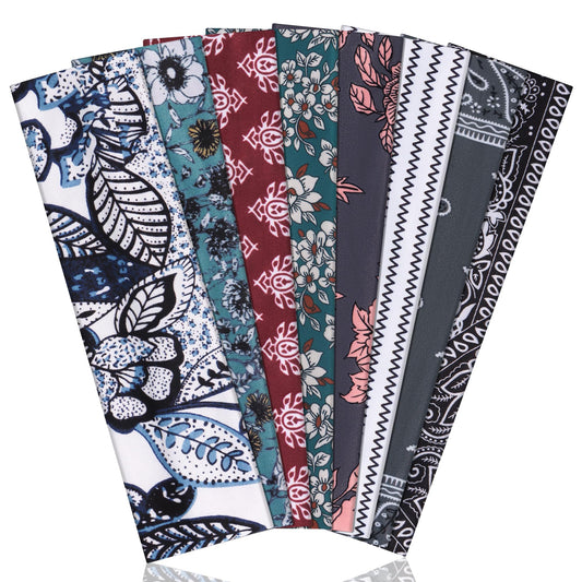 Ztomine front packaging showing eight headbands and clear color assortment benefit