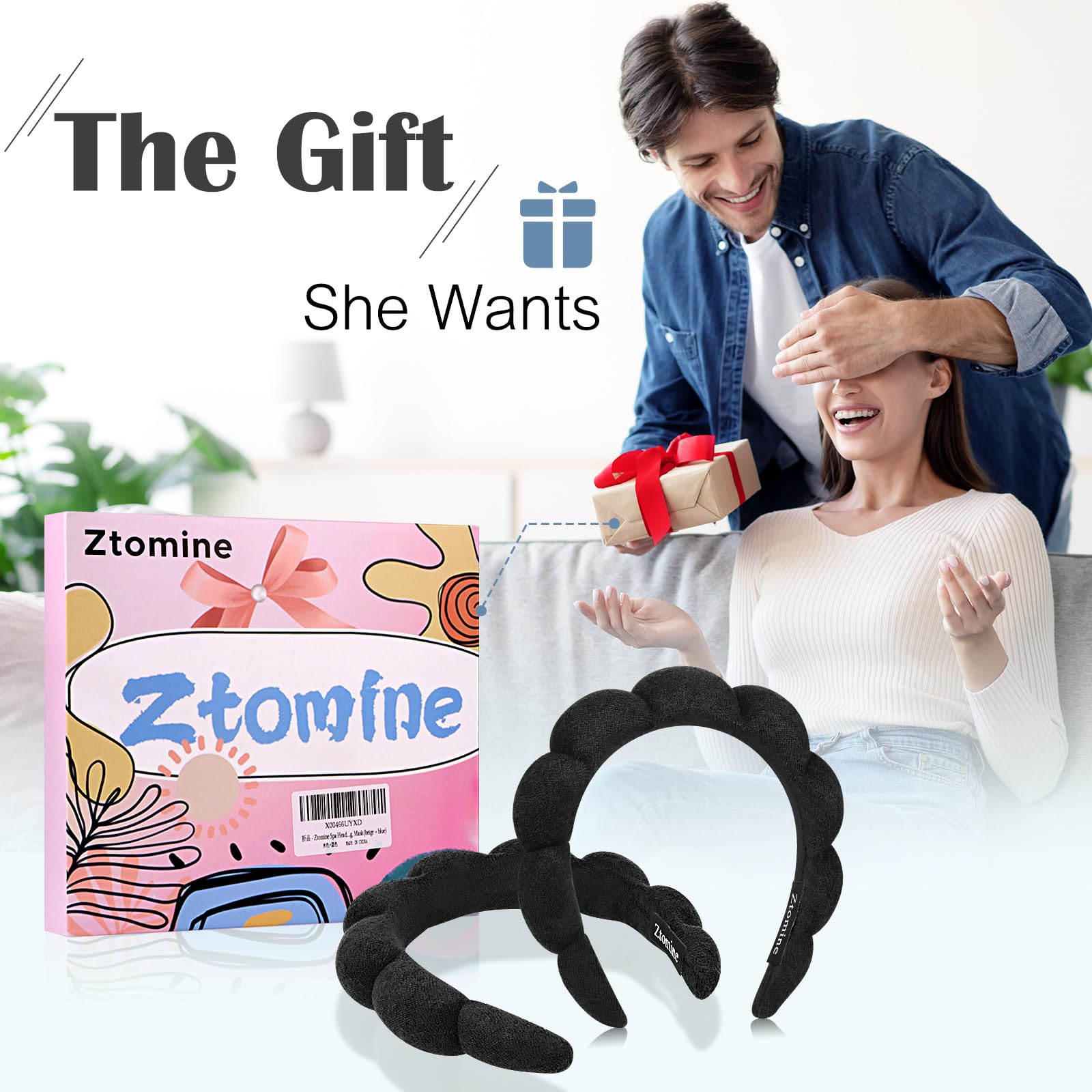 Ztomine spa lifestyle bathroom scene illustrating relaxed at-home use