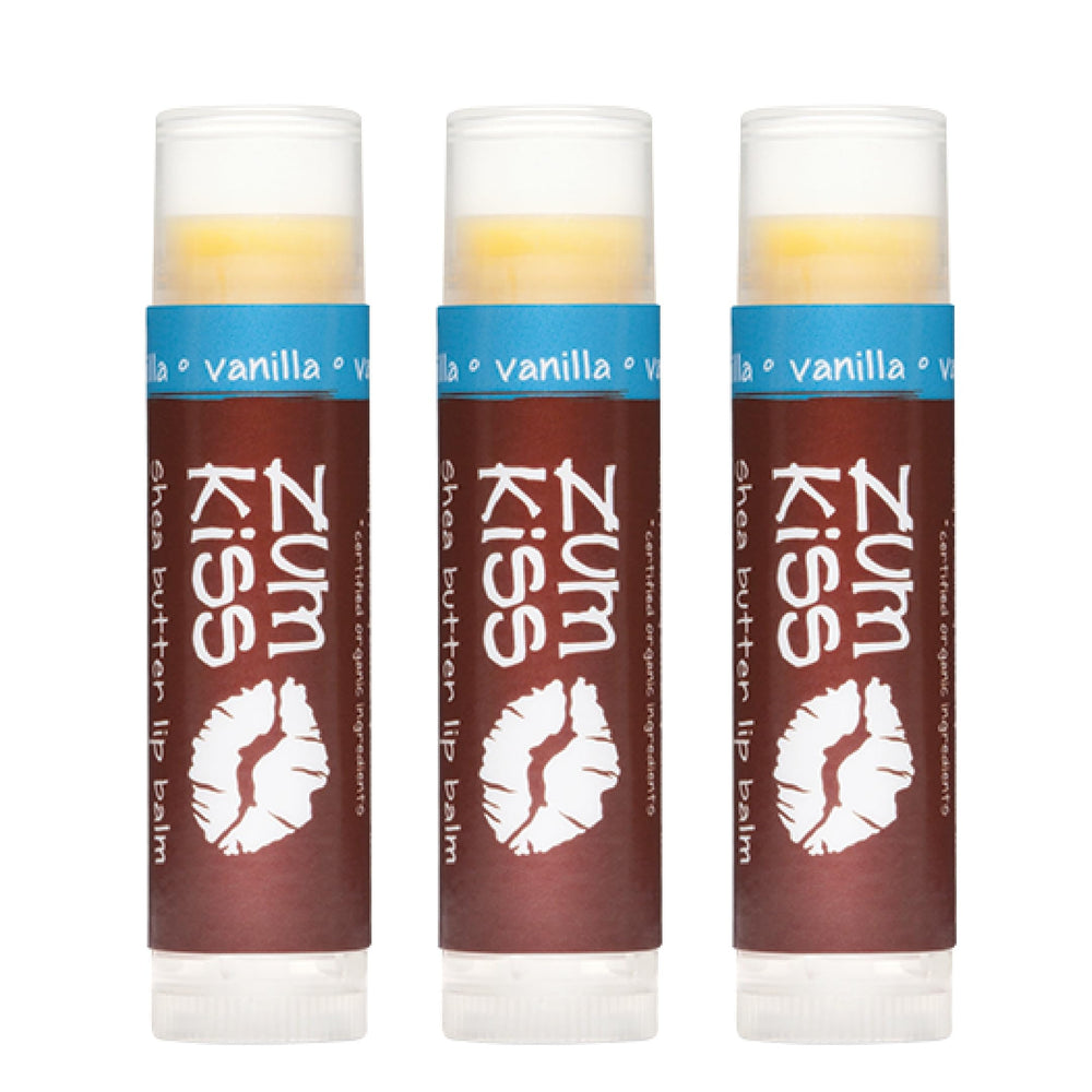 Zum Kiss Stick front view showing tube and label, easy identification benefit