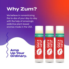 Zum lip balm placed on nightstand to show bedside convenience and nightly care
