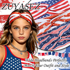 ZUYASEZ flat lay of the three red white black bands offering styling versatility benefit
