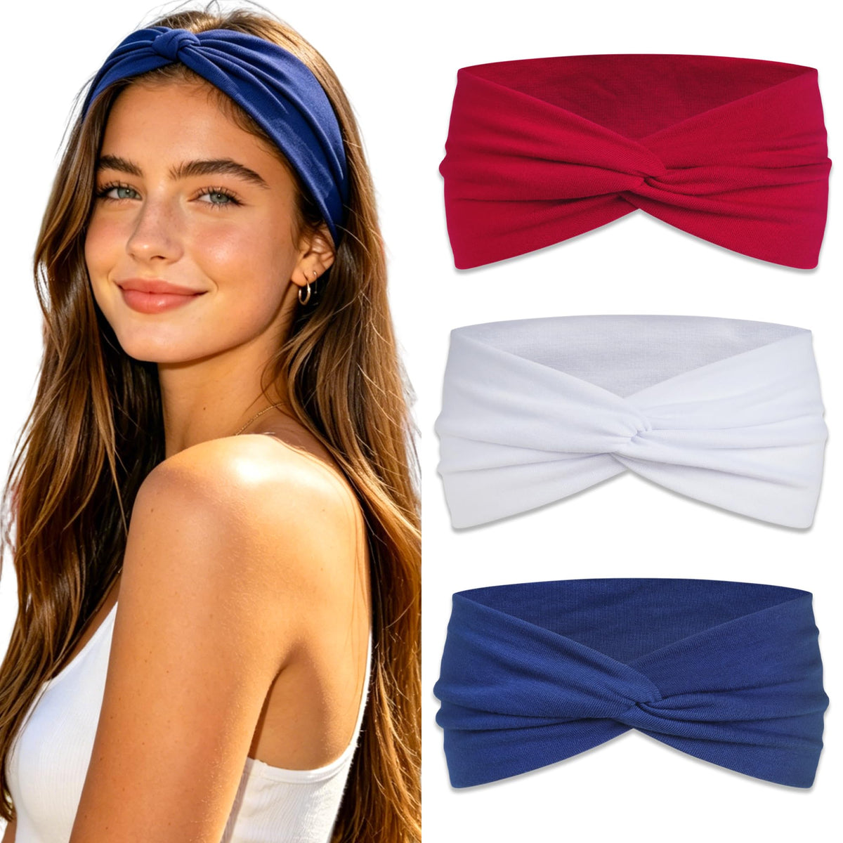 ZUYASEZ front set packaging showing three headbands ready to gift