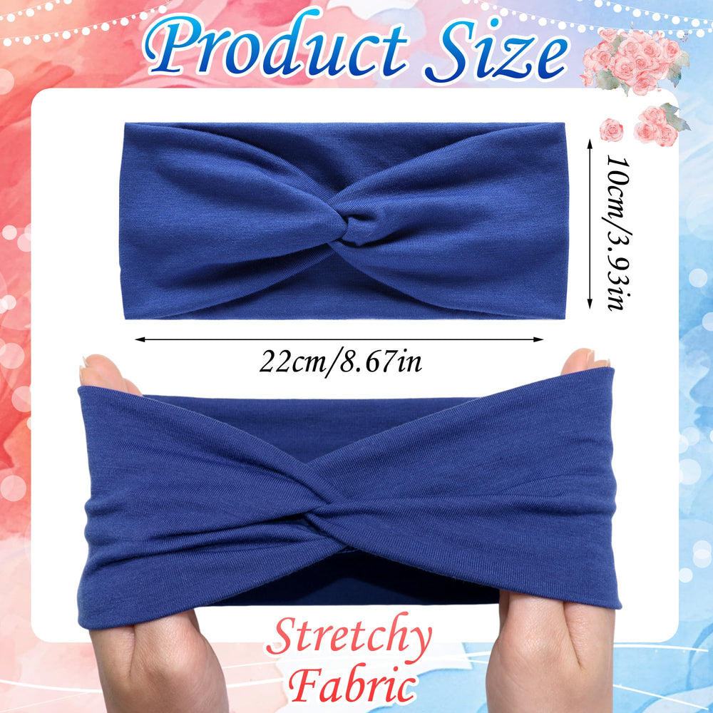ZUYASEZ headband worn during yoga demonstrating secure fit