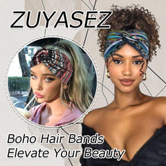 ZUYASEZ headband paired with outfit showing versatile styling benefit