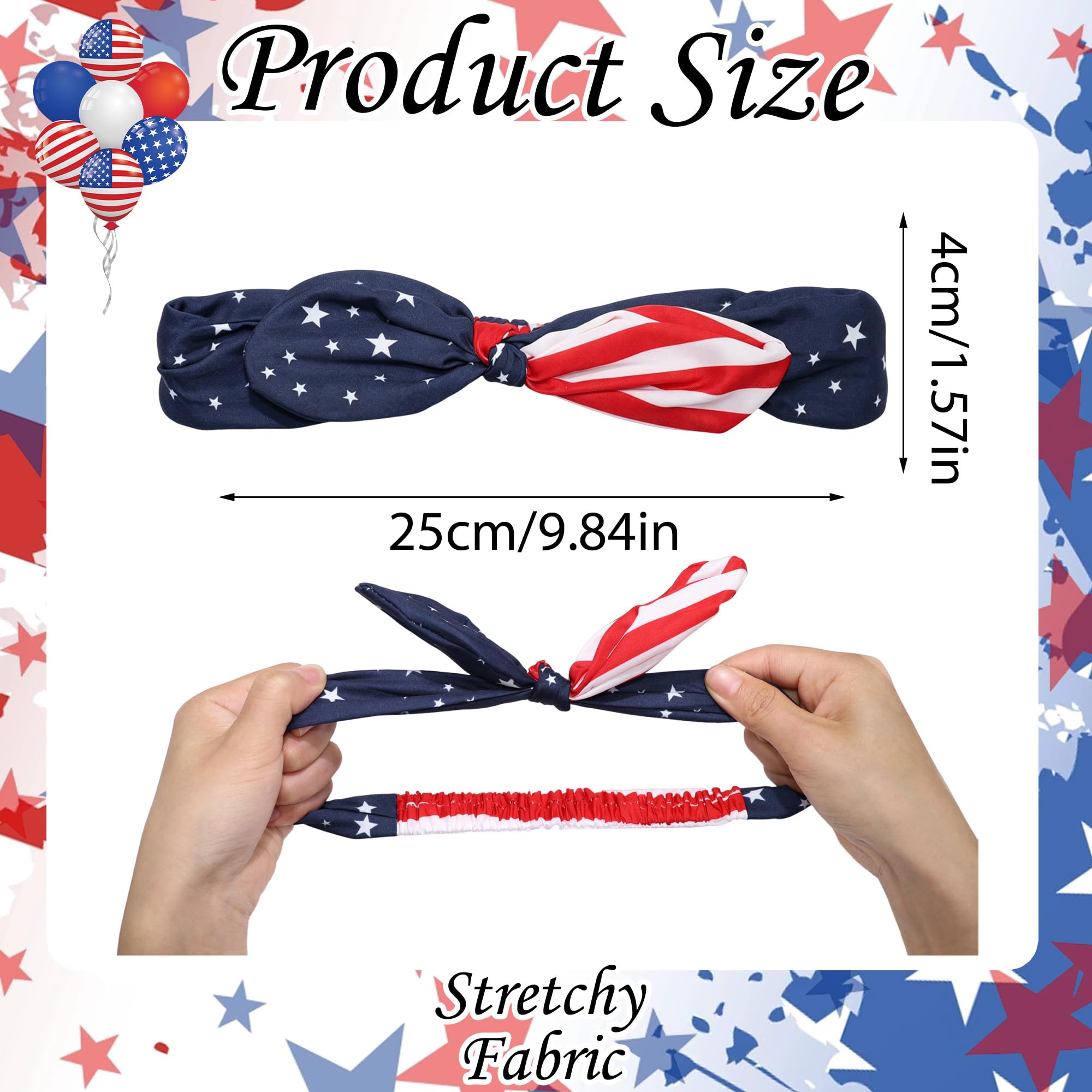 ZUYASEZ worn with casual outfit demonstrating bold patriotic style benefit