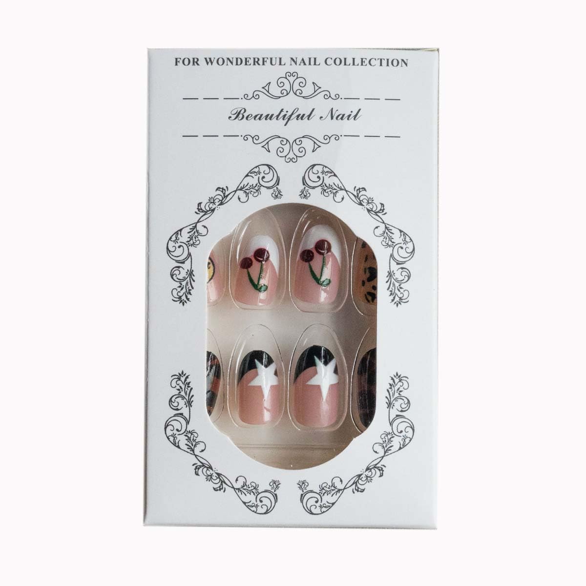 ZWENJIE lifestyle image of woman wearing press-ons for instant polished manicure