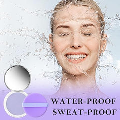 ZxjwT blended on skin showing clear matte finish that reduces shine