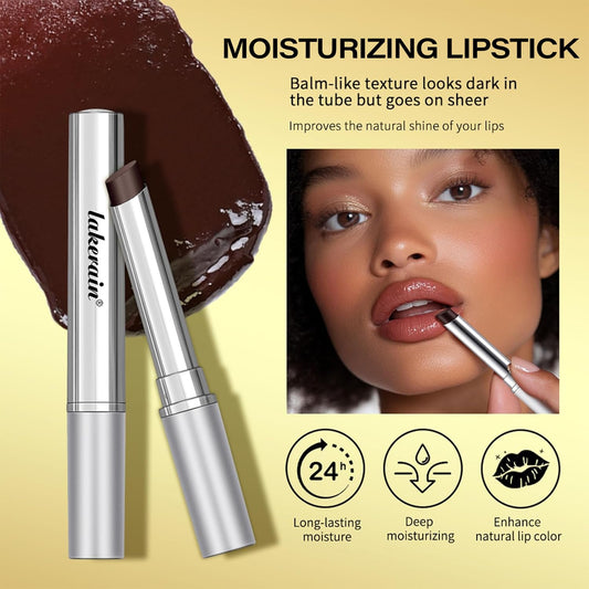 ZxjwT open tinted balm showing melting texture and smooth glide for nourished lips