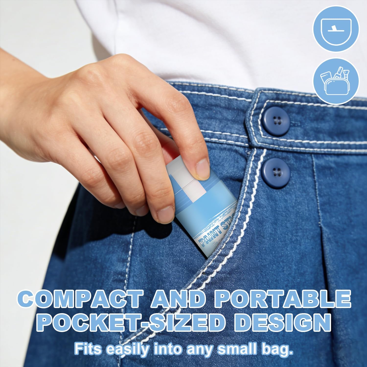 ZxjwT next to smartphone to show pocket-size portability and convenience
