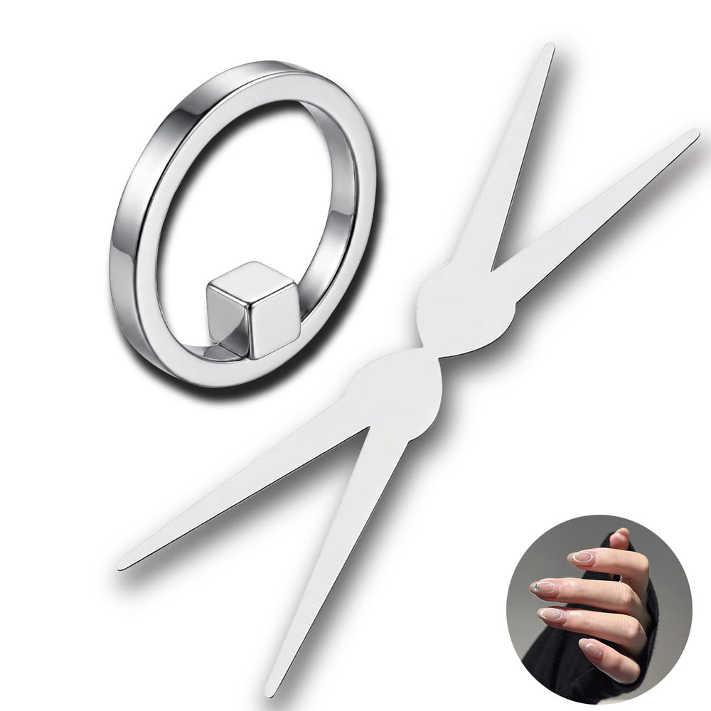 Zylvante ring magnet front view showing ergonomic shape and instant control