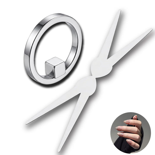 Zylvante ring magnet front view showing ergonomic shape and instant control