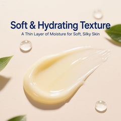 ZyraGloz cream texture close-up highlighting fast-absorbing, non-greasy finish