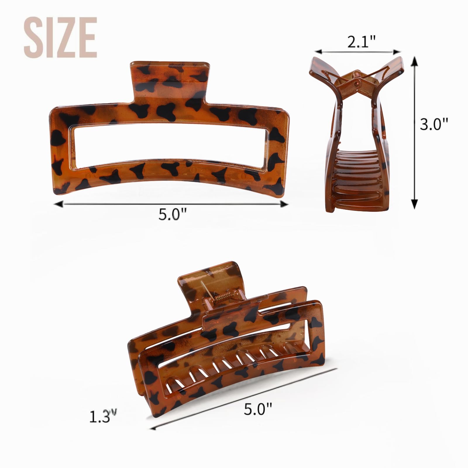 ZYTJ metal spring and inner teeth detail showing strong tension benefit: secure all-day hold