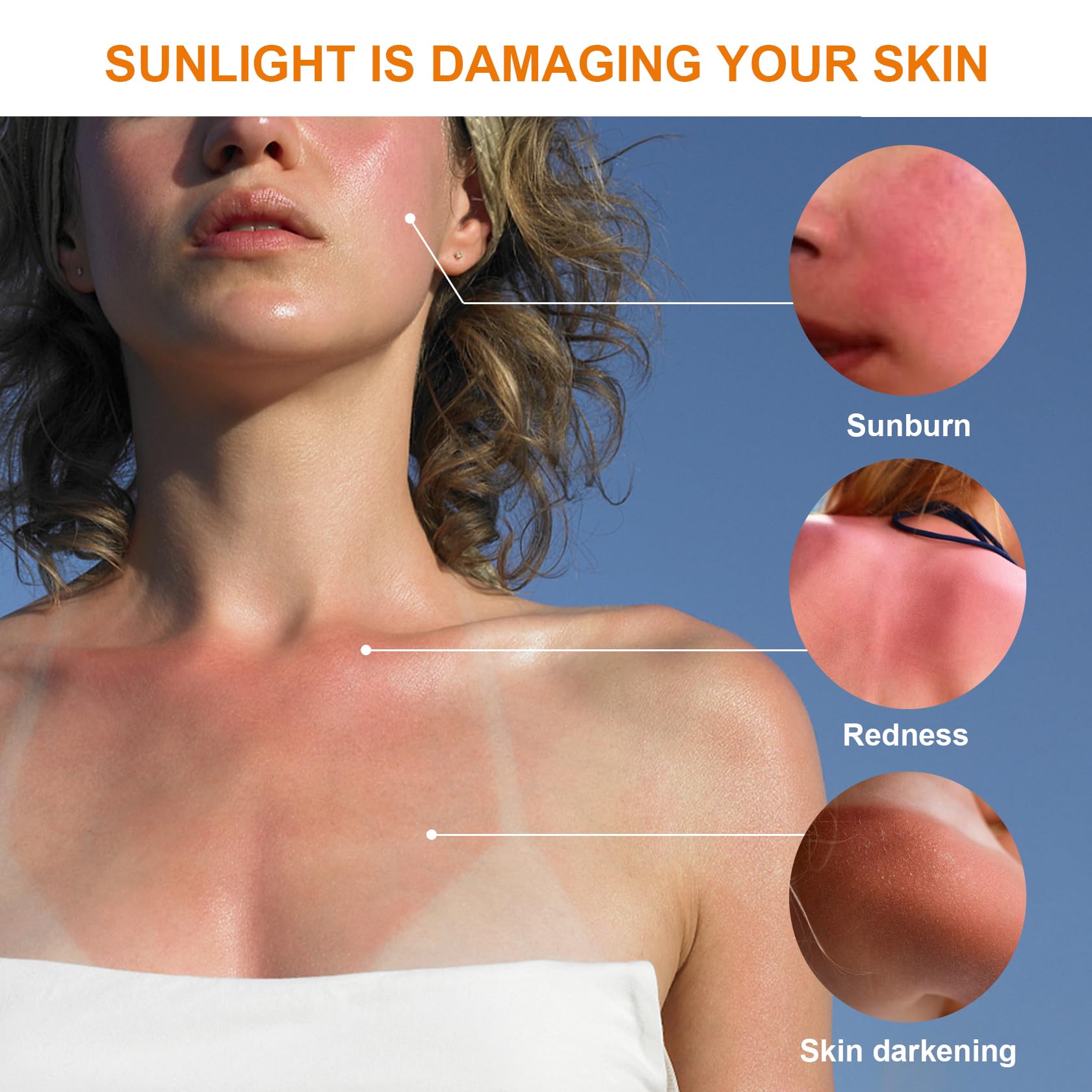 ZZCQzeze applying tinted sunscreen on face for even skin tone