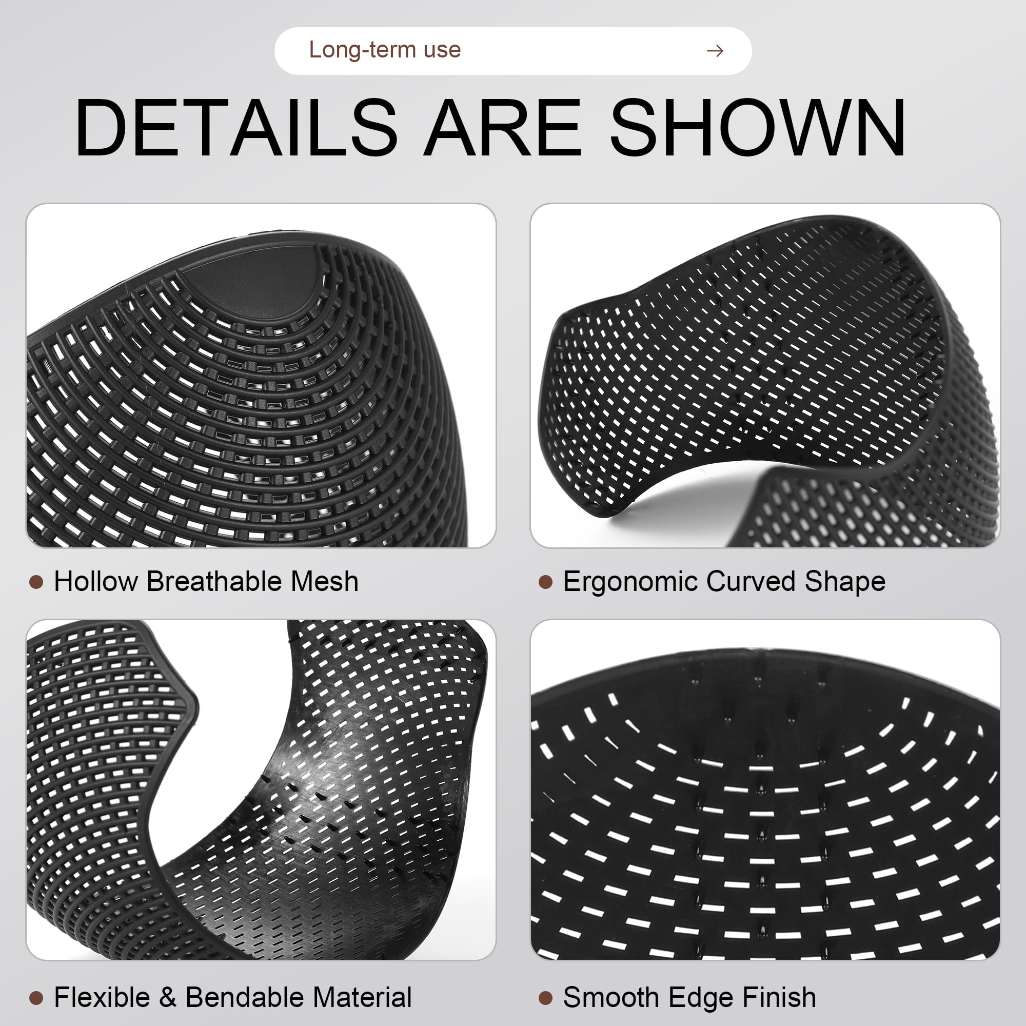 ZZUOMS smooth edge and surface showing refined finish for reduced digging